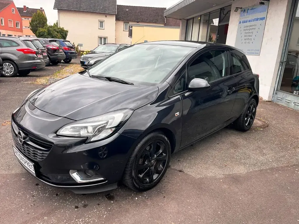 Gebraucht Opel Corsa Color Edition 90 PS (66 kW) 2015 Schwarz Kleinwagen
