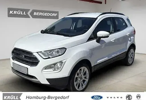 Gebraucht Ford Ecosport Titanium 125 PS (91 kW) 2022 Weiß SUV