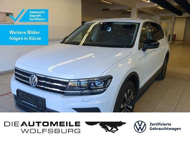 Pure white Gebraucht 2020 VW Tiguan Allspace IQ Drive SUV | 31.890 € (Fairer Preis) - Bild 1/4