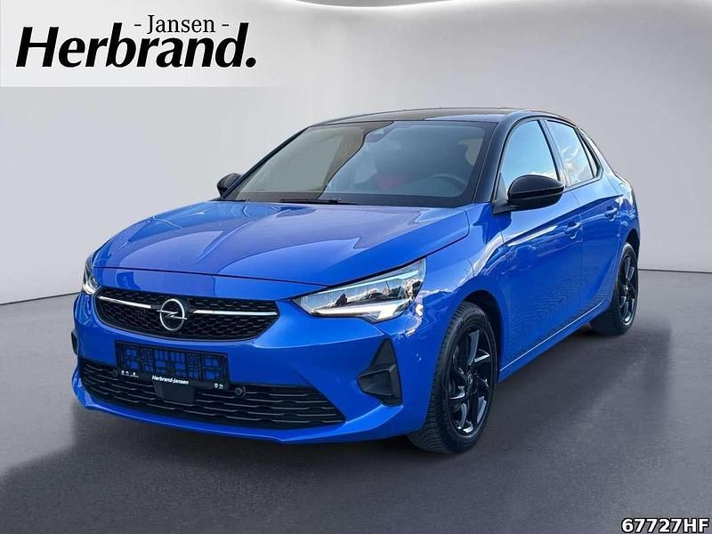Gebraucht Opel Corsa Edition 101 PS (74 kW) 2022 Perl blau/voltaik blau Kleinwagen