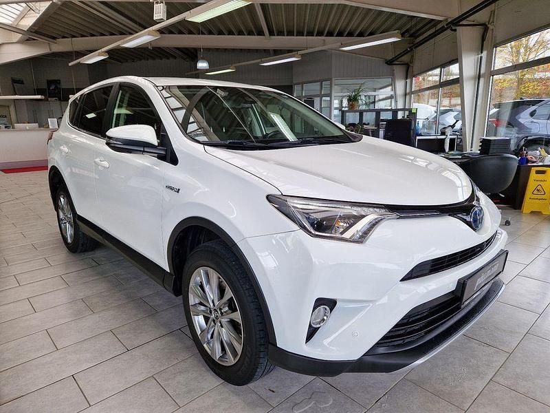Gebraucht Toyota RAV4 Hybrid Edition-S 197 PS (144 kW) 2017 Weiß SUV