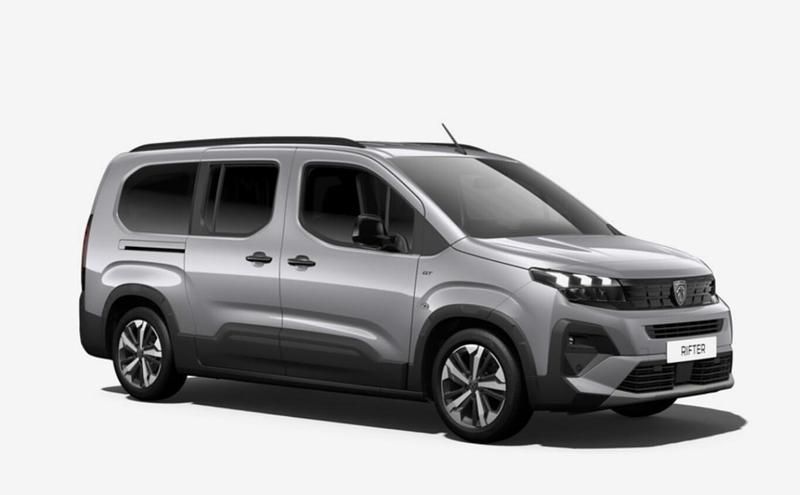 Neu Peugeot Rifter GT 131 PS (96 kW) 2026 Artense silber metallic Van / Kleinbus