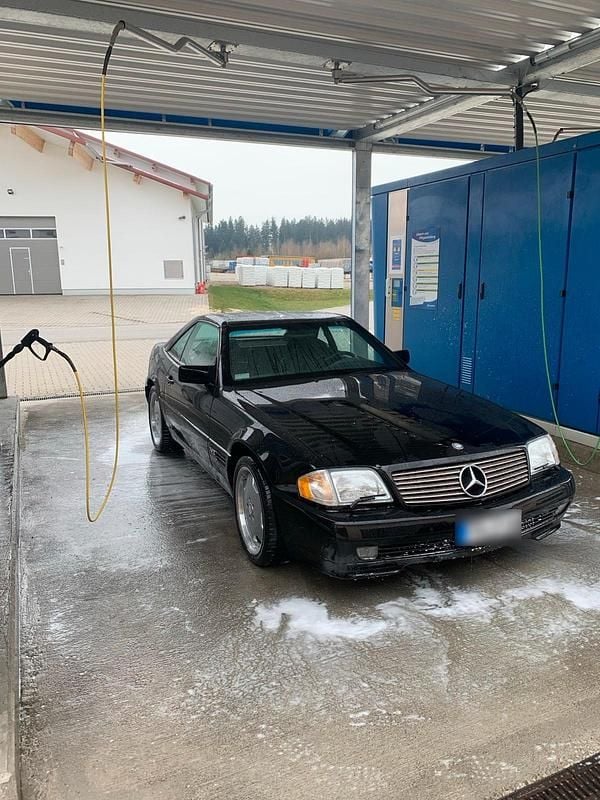 Gebraucht Mercedes SL600 398 PS (292 kW) 1994 Schwarz Cabrio