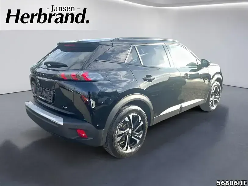 Gebraucht Peugeot e-2008 GTi 100 kW (136 PS) 2023 Lackierung schwarz perla nera/ SUV