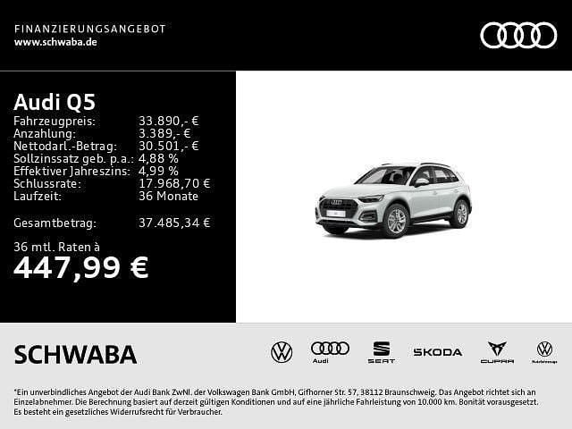 Gebraucht Audi Q5 Performance 163 PS (119 kW) 2022 Weiß SUV