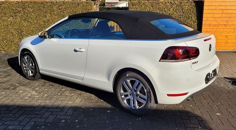 Gebraucht VW Golf Cabriolet 105 PS (77 kW) 2013 Weiß Cabrio