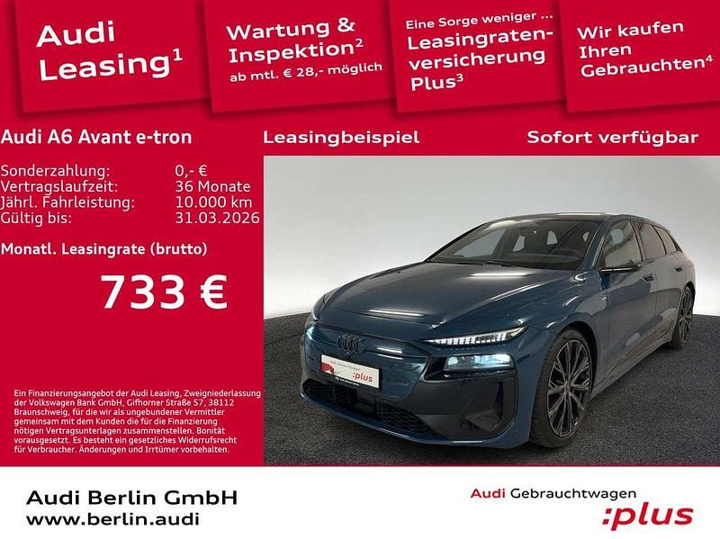 Gebraucht Audi A6 e-tron Performance 269 kW (367 PS) 2025 Malpeloblau metallic Kombi