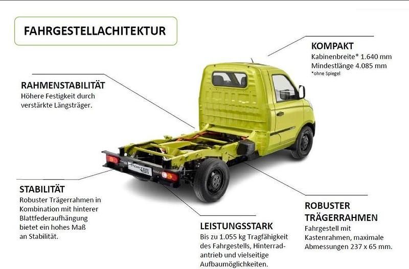 Grün Neu 2025 Piaggio Porter Kombi | 40.580 € - Bild 1/4