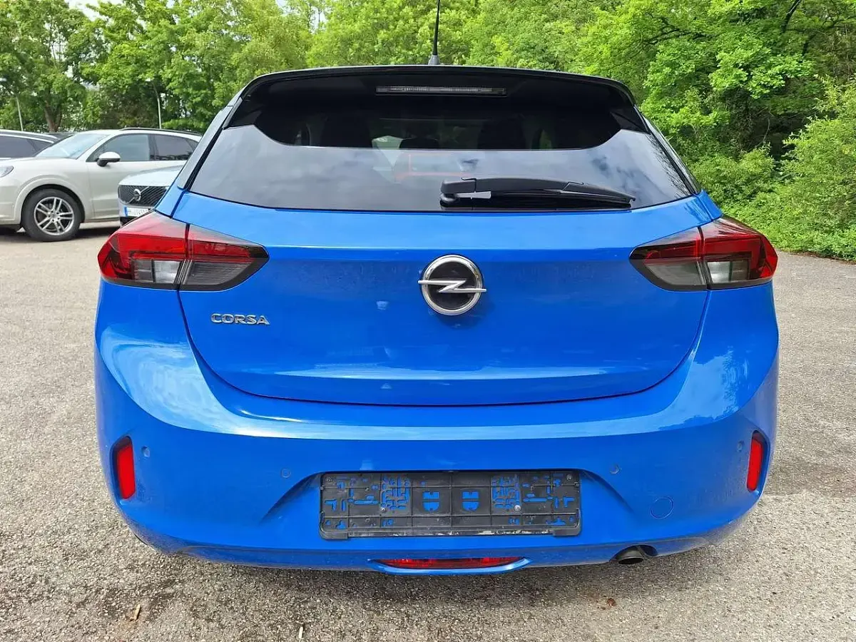 Gebraucht Opel Corsa Edition 75 PS (55 kW) 2021 Perl blau/voltaik blau Kleinwagen