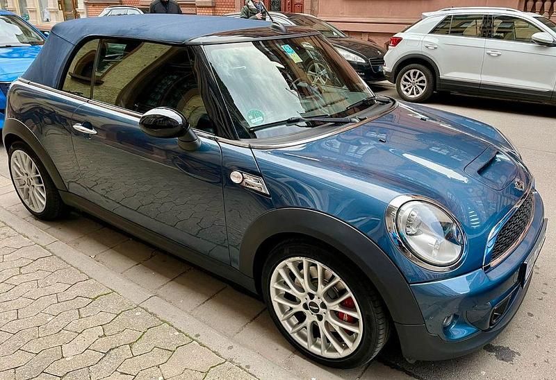 Gebraucht Mini John Cooper Works Cabriolet 211 PS (155 kW) 2011 Blau Cabrio