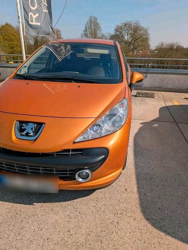 Gebraucht Peugeot 207 120 PS (88 kW) 2007 Orange Kleinwagen