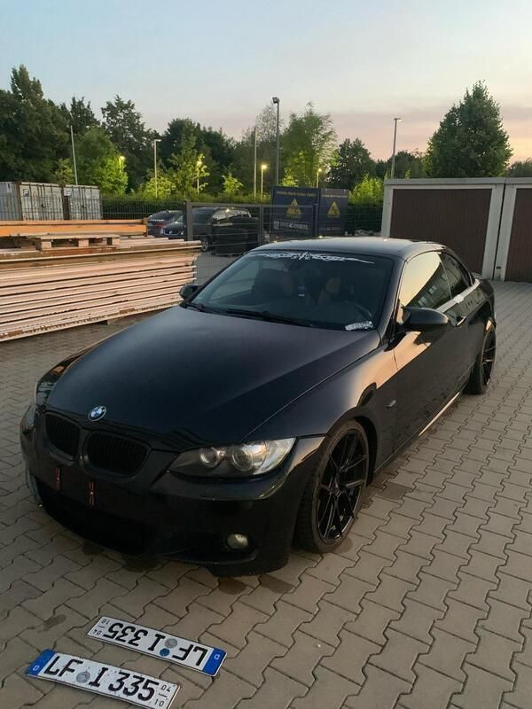 Schwarz Gebraucht 2008 BMW 335 Cabriolet Cabrio | 11.000 € (Superpreis) - Bild 1/4