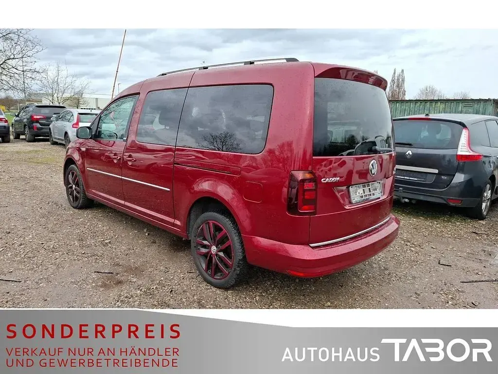 Brugt VW Caddy 150 HK (110 kW) 2016 Rød MPV