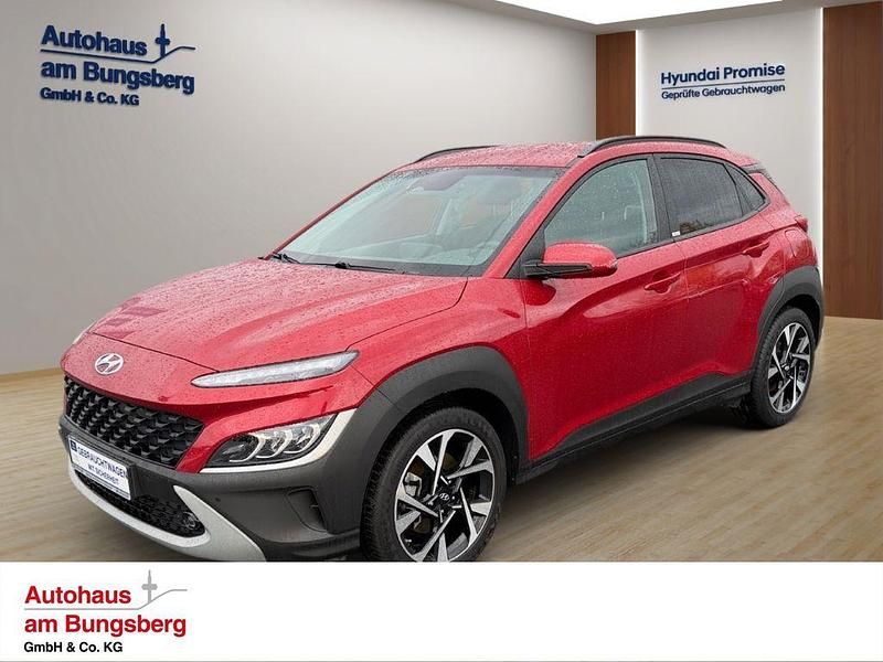 Rot Gebraucht 2021 Hyundai Kona Intro Edition SUV | 18.950 € (Fairer Preis) - Bild 1/3
