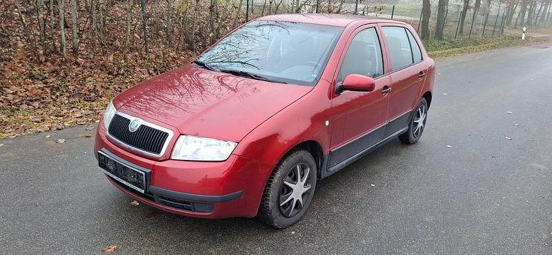 Rot Gebraucht 2003 Skoda Fabia Kleinwagen | 350 € (Superpreis) - Bild 1/4