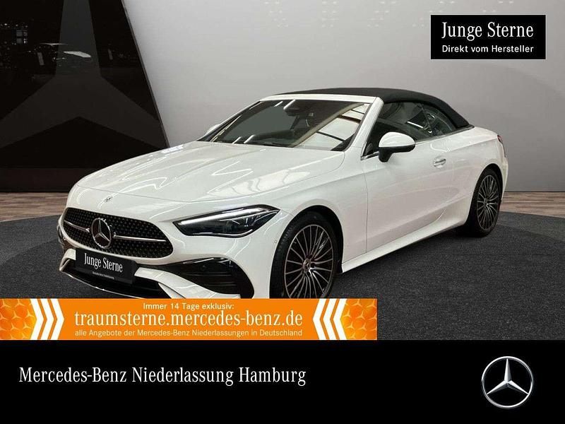 Weiß Gebraucht 2024 Mercedes CLE200 AMG Cabrio | 53.990 € - Bild 1/3