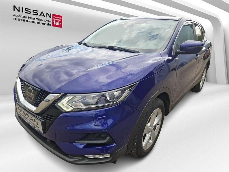 Ink blue metallic Gebraucht 2017 Nissan Qashqai Acenta SUV | 15.950 € (Fairer Preis) - Bild 1/4