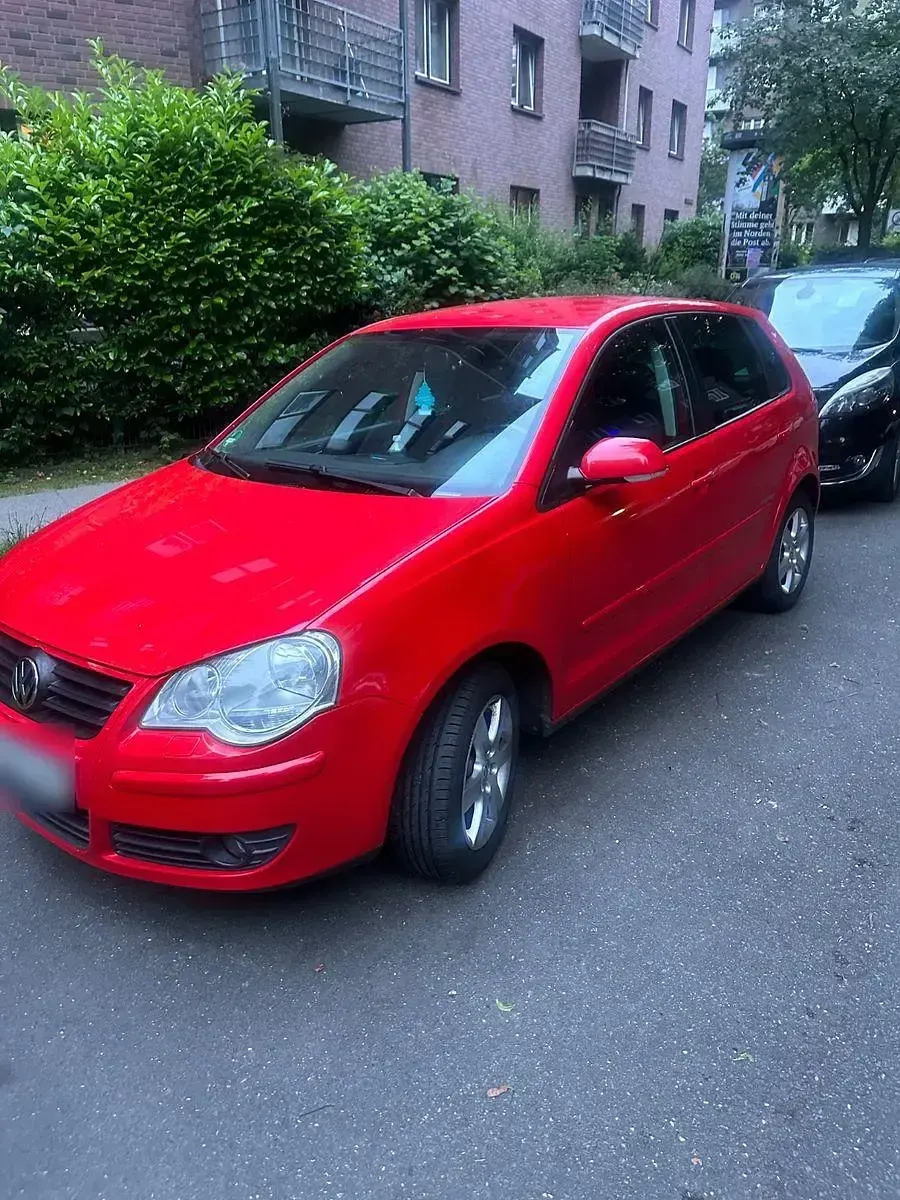 Gebraucht VW Polo 69 PS (50 kW) 2007 Rot Kleinwagen
