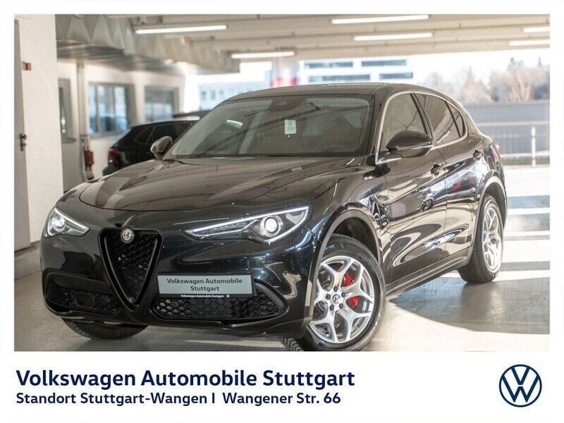 Schwarz Gebraucht 2018 Alfa Romeo Stelvio Super SUV | 23.930 € (Fairer Preis) - Bild 1/3