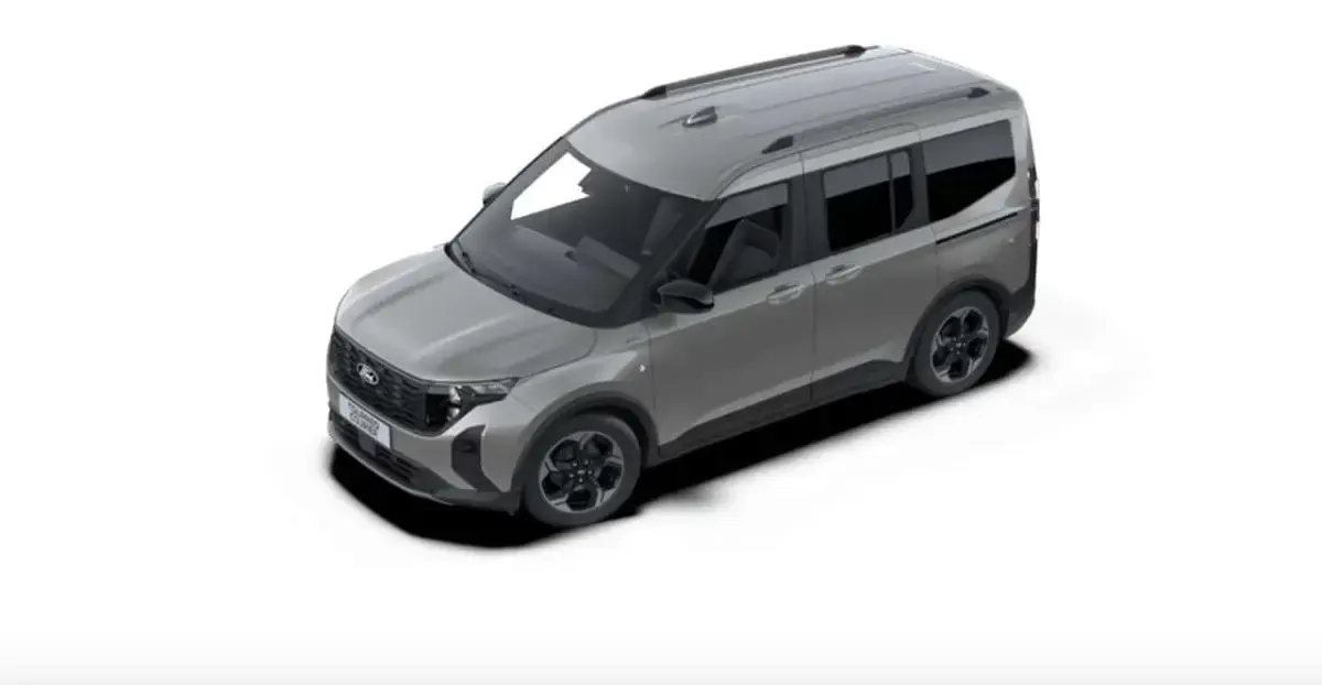 Neu Ford Tourneo Courier Titanium 125 PS (91 kW) 2026 Silber Van / Kleinbus