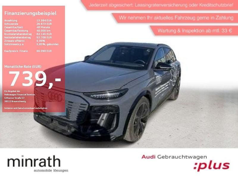 Gebraucht Audi Q6 e-tron S-Line 284 kW (387 PS) 2024 Grau SUV