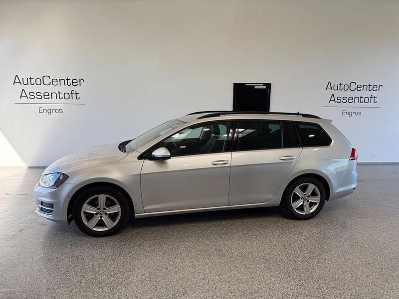Silber Gebraucht 2015 VW Golf VII Kombi | 6.200 € (Superpreis) - Bild 1/3
