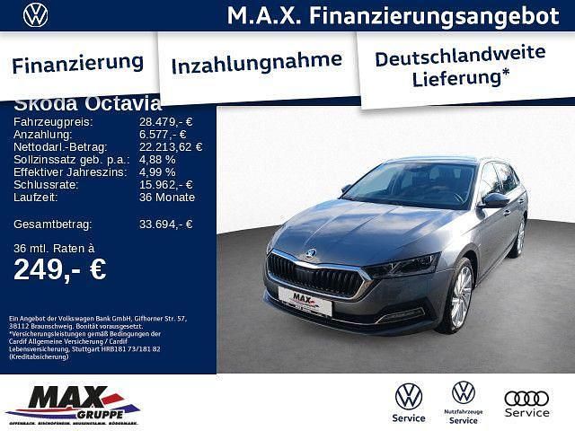 Graphitegrau metallic Gebraucht 2022 Skoda Octavia Style Kombi | 27.989 € (Fairer Preis) - Bild 1/4
