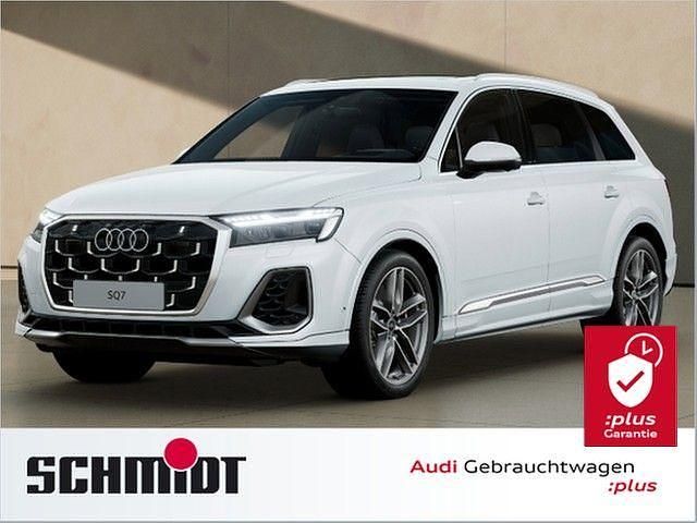 Gletscherweiß metallic Gebraucht 2025 Audi SQ7 Sport SUV | 88.440 € (Fairer Preis) - Bild 1/2