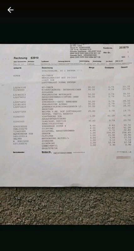 Gebraucht Skoda Octavia 102 PS (75 kW) 2006 Silber Limousine