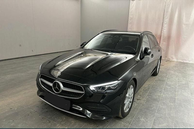 Schwarz Gebraucht 2022 Mercedes C220 Business Limousine | 25.700 € (Superpreis) - Bild 1/4