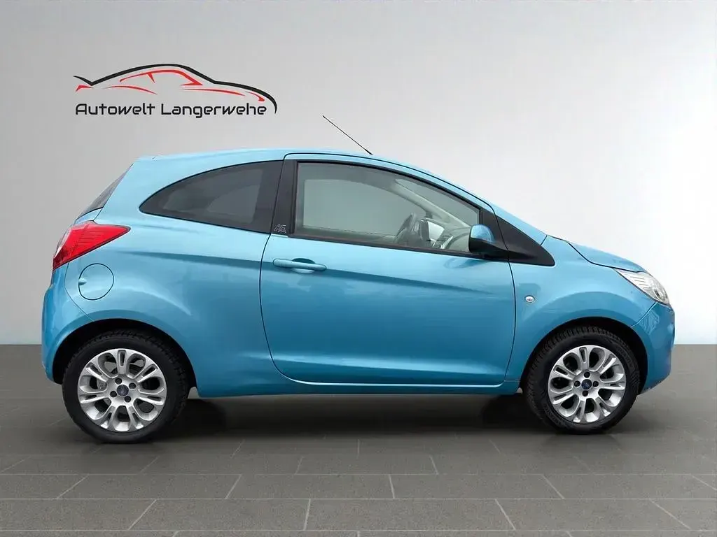 Gebraucht Ford Ka Titanium 69 PS (50 kW) 2009 Blau Kleinwagen