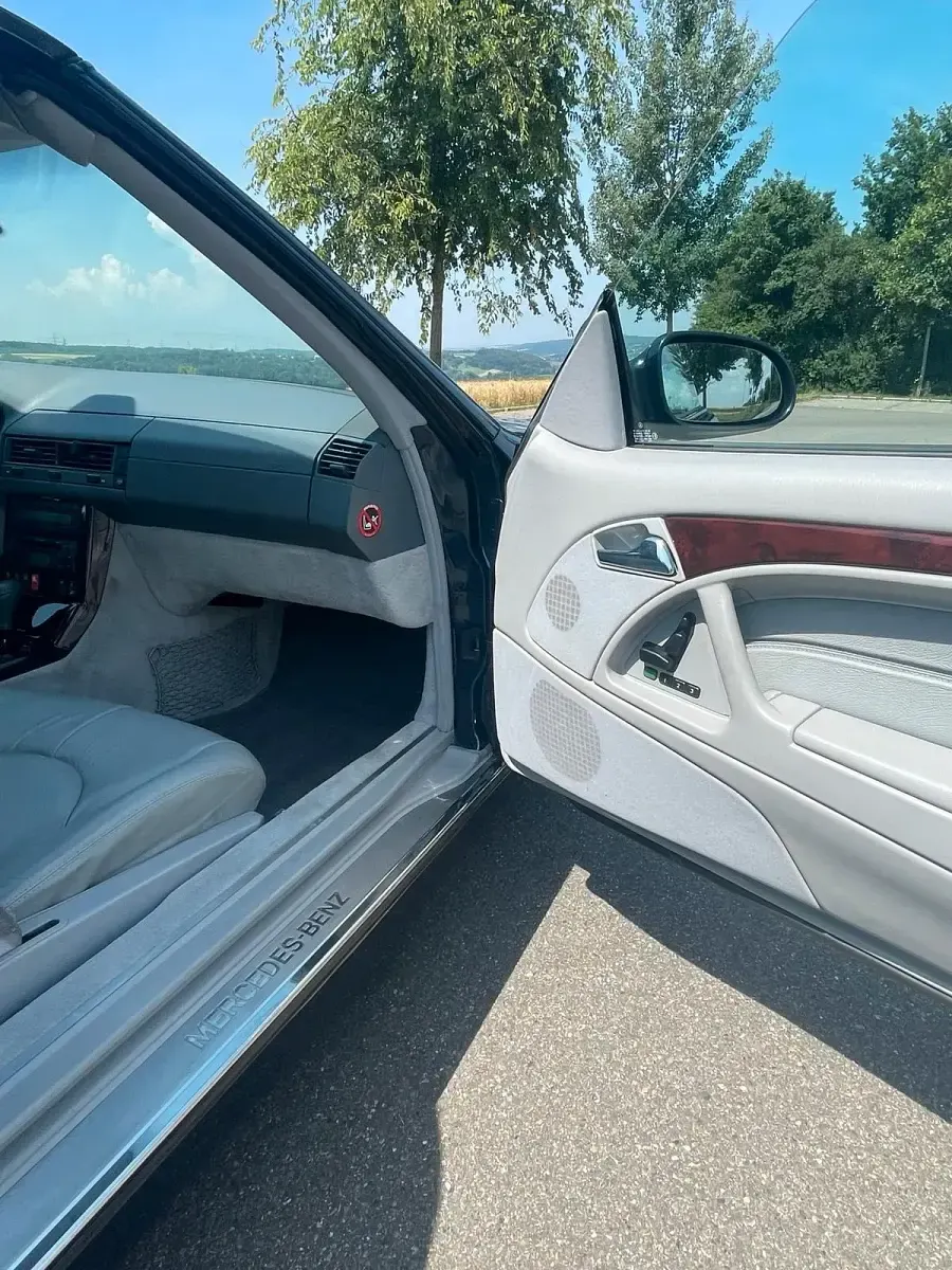 Gebraucht Mercedes SL320 224 PS (164 kW) 1999 Schwarz Cabrio