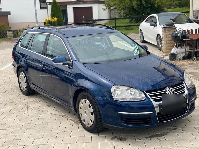 Blau Gebraucht 2007 VW Golf V Kombi | 1.300 € (Guter Preis) - Bild 1/4