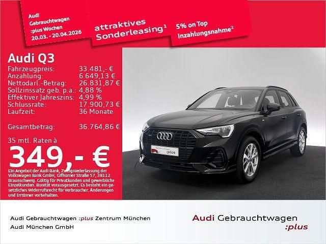 Gebraucht Audi Q3 Ambiente 150 PS (110 kW) 2022 Mythosschwarz metallic SUV
