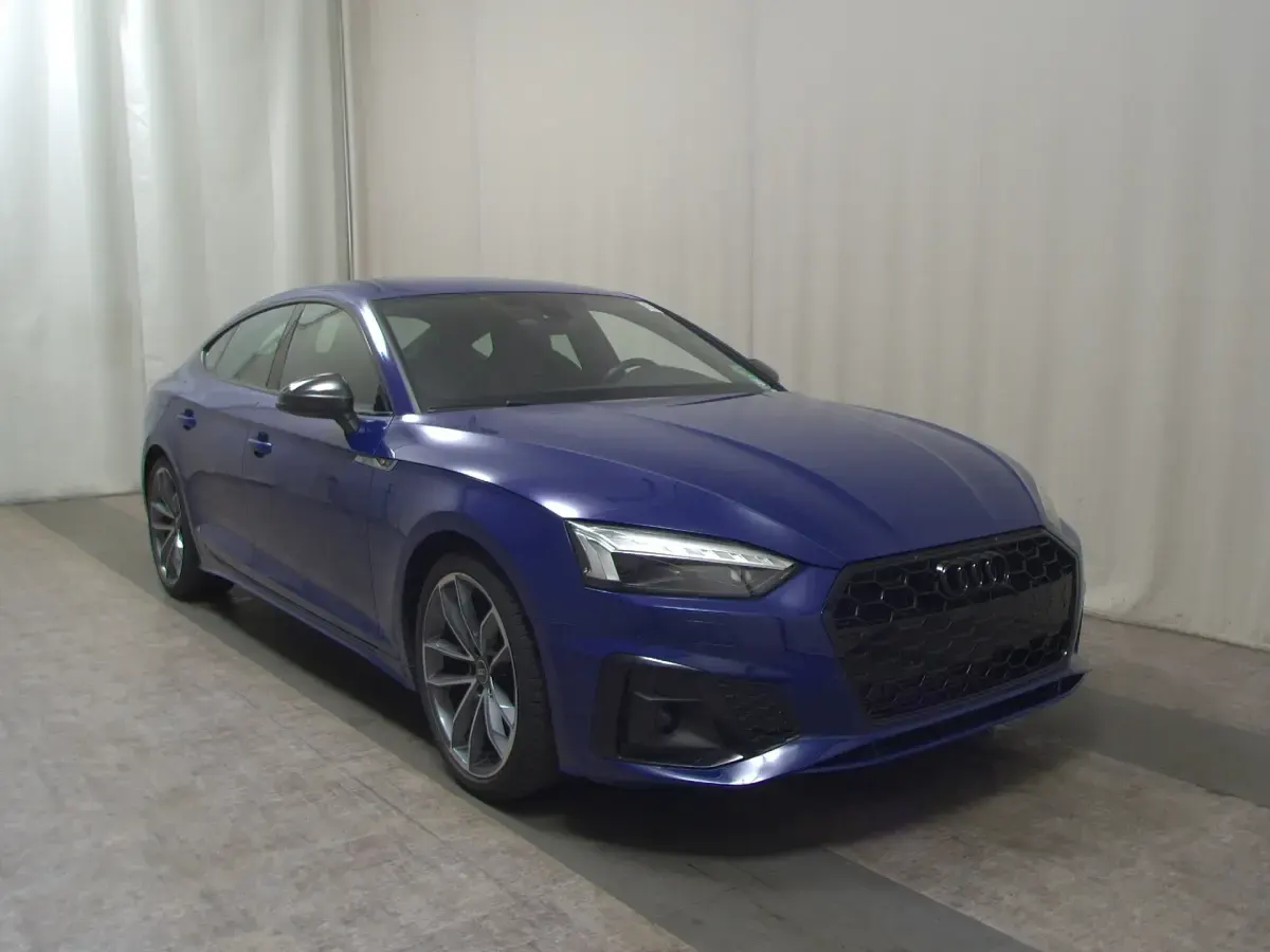 Gebraucht Audi A5 Sportback S-Line 150 PS (110 kW) 2022 Blau Kleinwagen