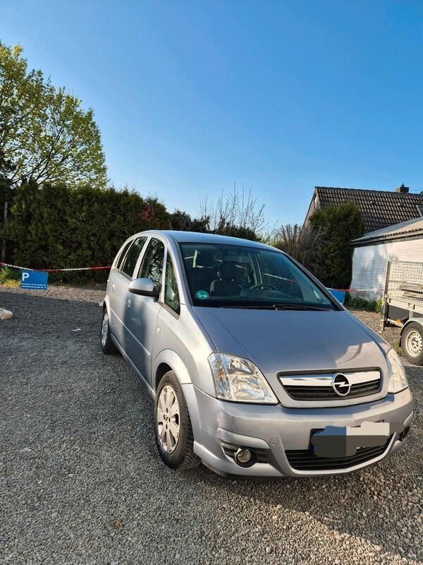 Silber Gebraucht 2008 Opel Meriva Van / Kleinbus | 1.200 € (Fairer Preis) - Bild 1/4