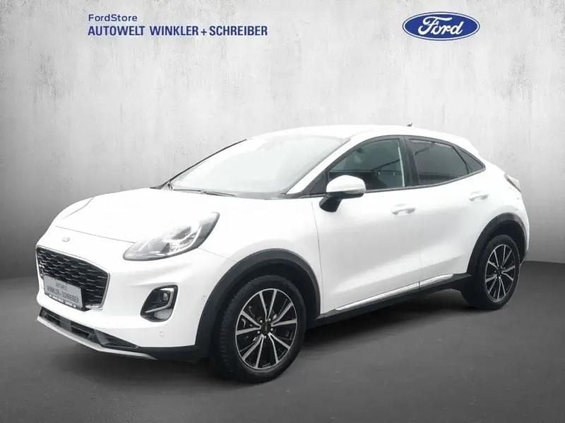 Frostweiß Gebraucht 2021 Ford Puma Titanium Coupé | 17.990 € (Guter Preis) - Bild 1/4