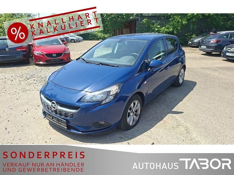 Indigo blau Gebraucht 2018 Opel Corsa Kleinwagen | 4.985 € (Superpreis) - Bild 1/4