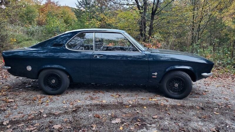 Blau Gebraucht 1972 Opel Manta Coupé | 22.900 € - Bild 1/4