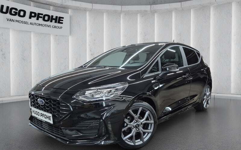 Schwarz Gebraucht 2023 Ford Fiesta ST-Line Kleinwagen | 16.950 € (Guter Preis) - Bild 1/4