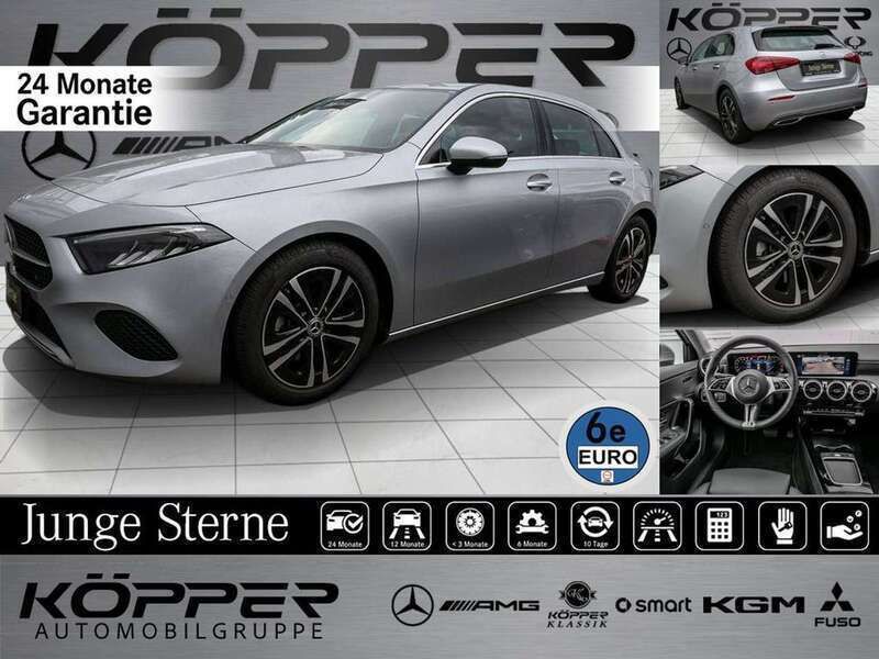 Hightech silber Gebraucht 2024 Mercedes A180 Advanced Limousine | 29.998 € (Fairer Preis) - Bild 1/4