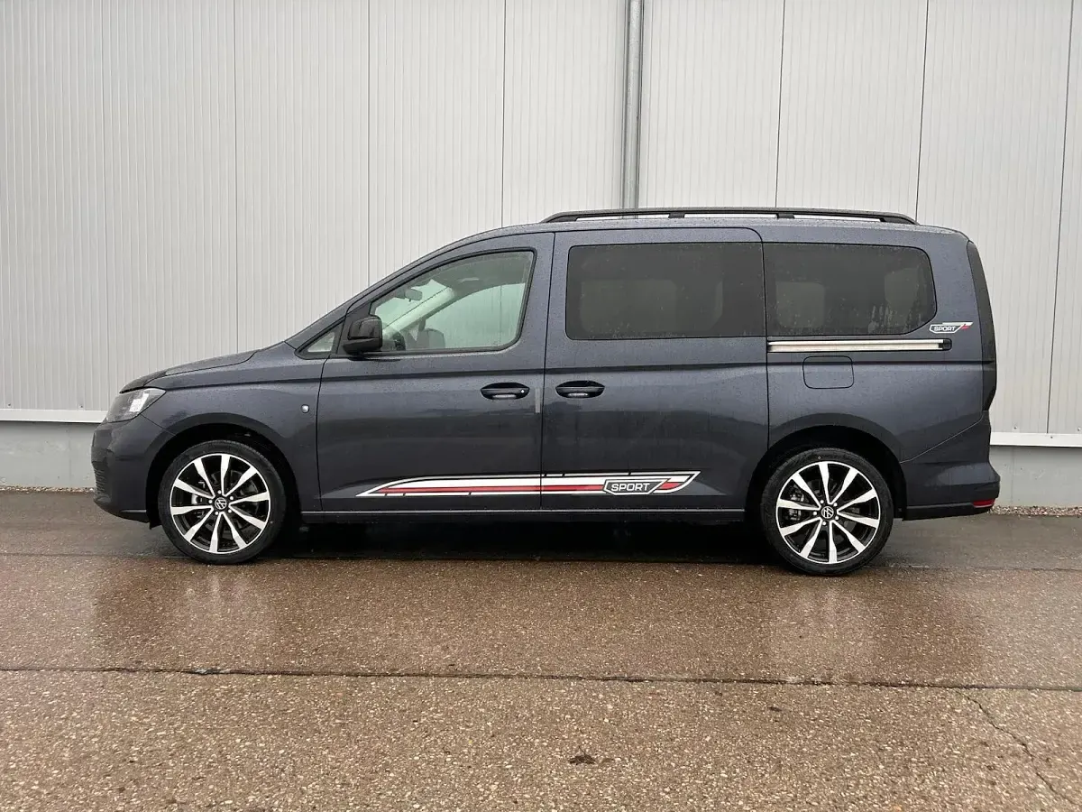Neu VW Caddy Maxi Edition 122 PS (89 kW) 2026 Blau (starlightblau metallic) Van / Kleinbus