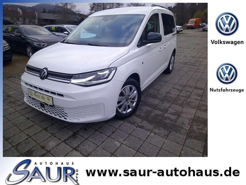 Candyweiß Gebraucht 2021 VW Caddy R Van / Kleinbus | 22.489 € (Teuer) - Bild 1/4
