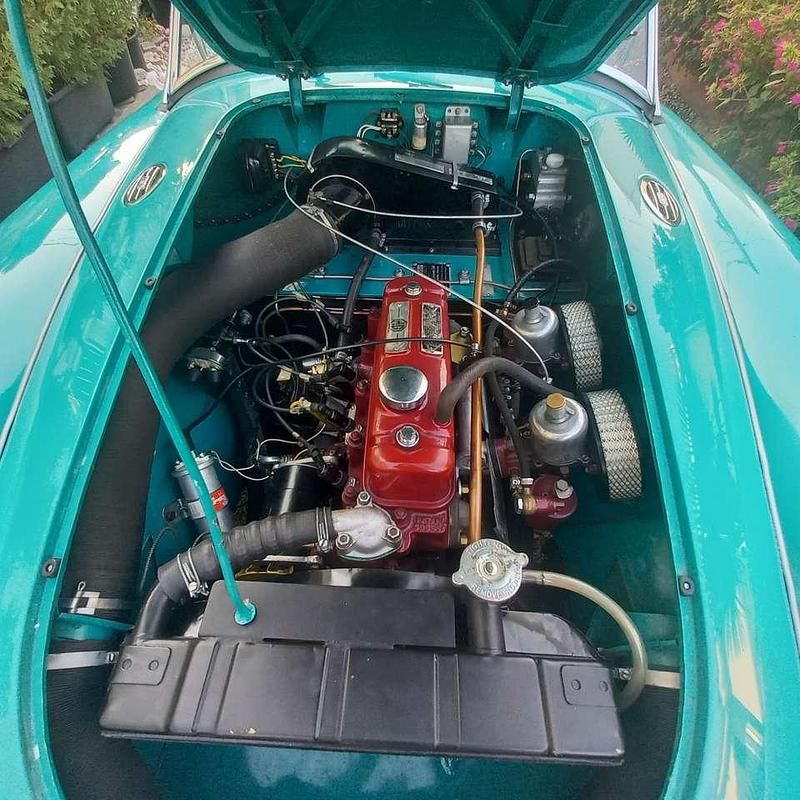 Gebraucht MG MGA 72 PS (52 kW) 1956 Blau Cabrio