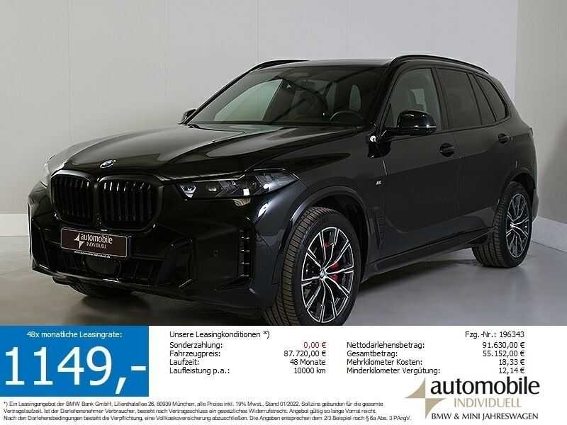Saphirschwarz met. Gebraucht 2024 BMW X5 M Sport SUV | 85.720 € (Guter Preis) - Bild 1/4