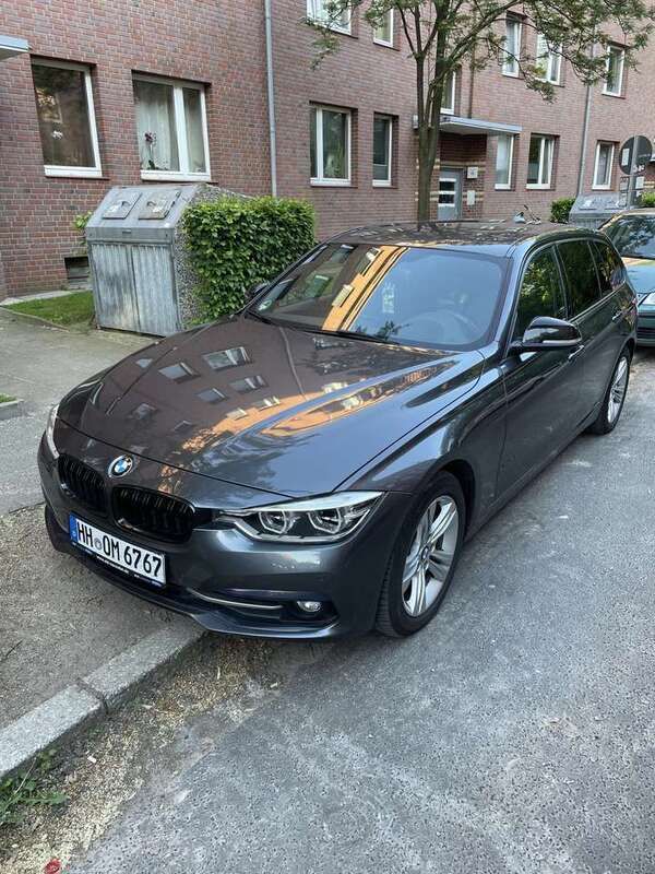 Grau Gebraucht 2016 BMW 318 Sport Line Kombi | 12.500 € (Fairer Preis) - Bild 1/4