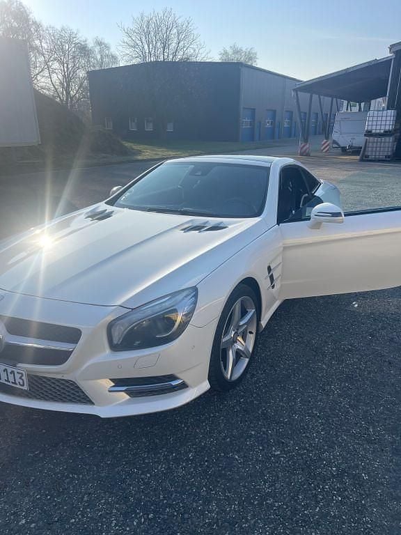 Gebraucht Mercedes SL500 435 PS (319 kW) 2013 Weiß Cabrio