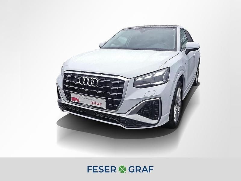 Gletscherweiß Gebraucht 2023 Audi Q2 S-Line SUV | 29.440 € (Fairer Preis) - Bild 1/4