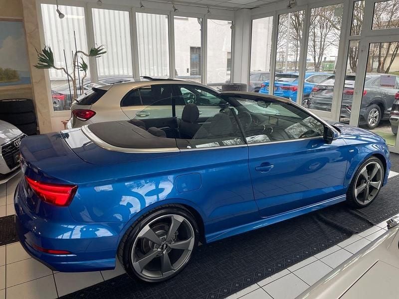 Gebraucht Audi A3 Cabriolet S-Line 190 PS (139 kW) 2019 Blau Cabrio