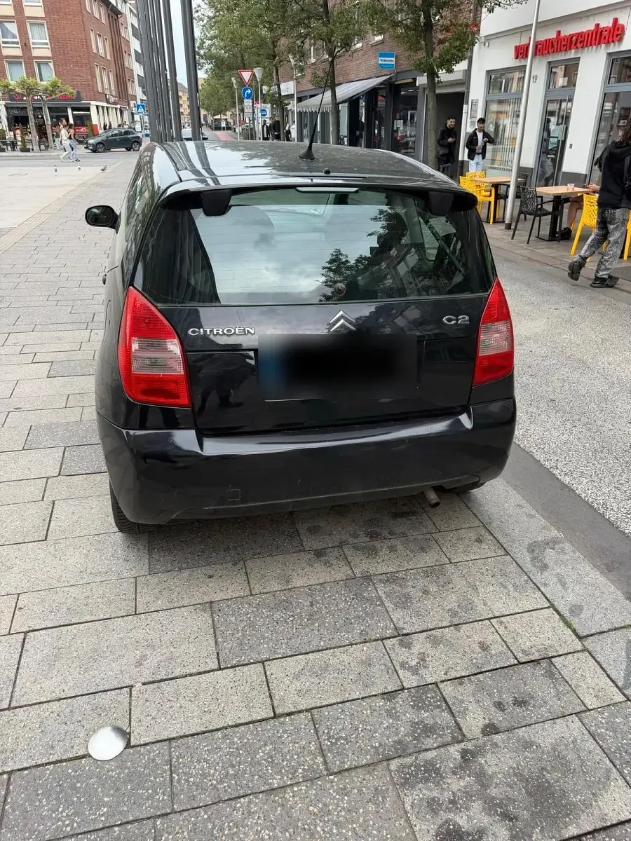 Gebraucht Citroën C2 60 PS (44 kW) 2005 Schwarz Kleinwagen